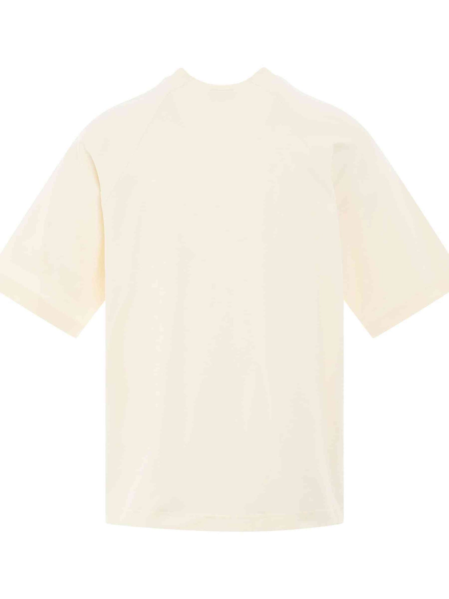 Typo Logo T-Shirt in Light Beige