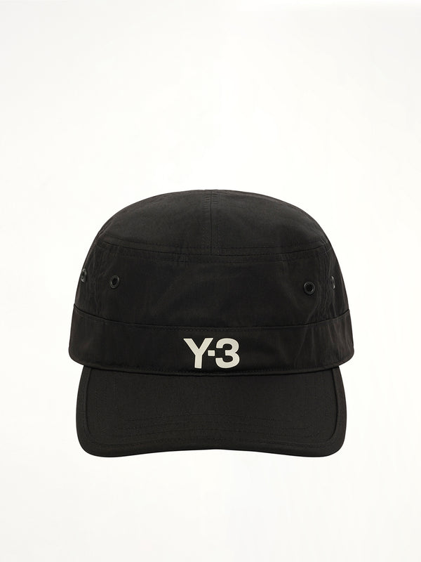 Y-3 黑色工作帽
