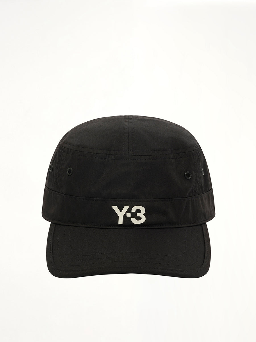 Y-3 Work Cap in Black