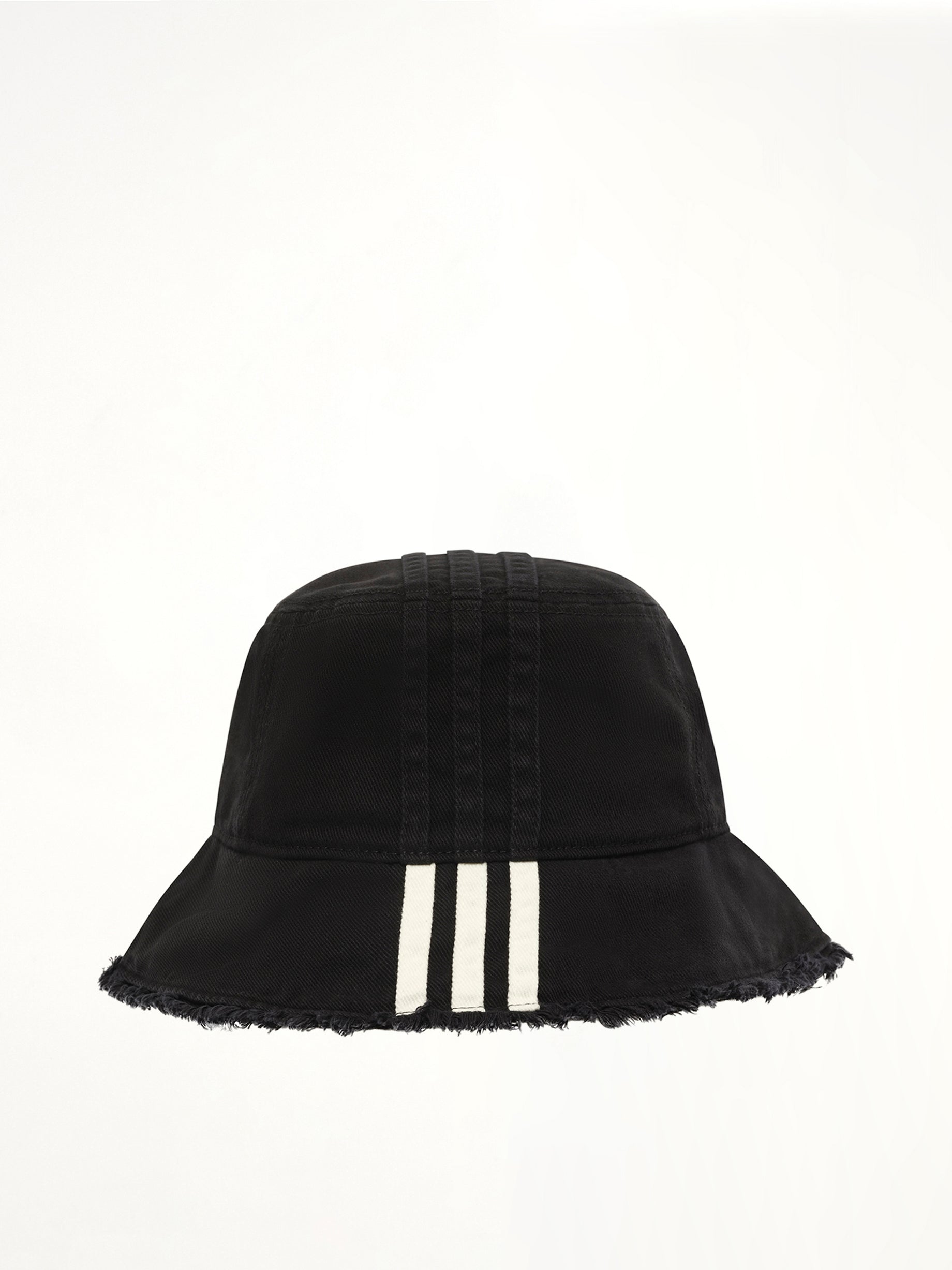 Y-3 黑色条纹帽