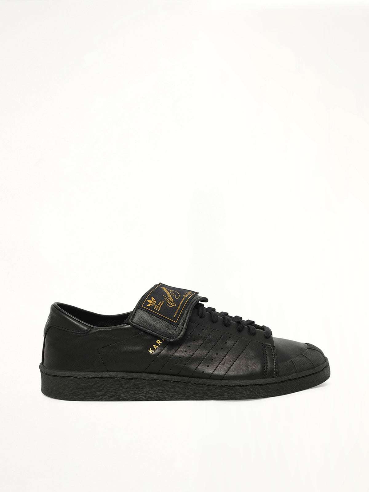 Adidas X Chavarria Jabbar Low Sneaker in Black Side View | WILLY CHAVARRIA