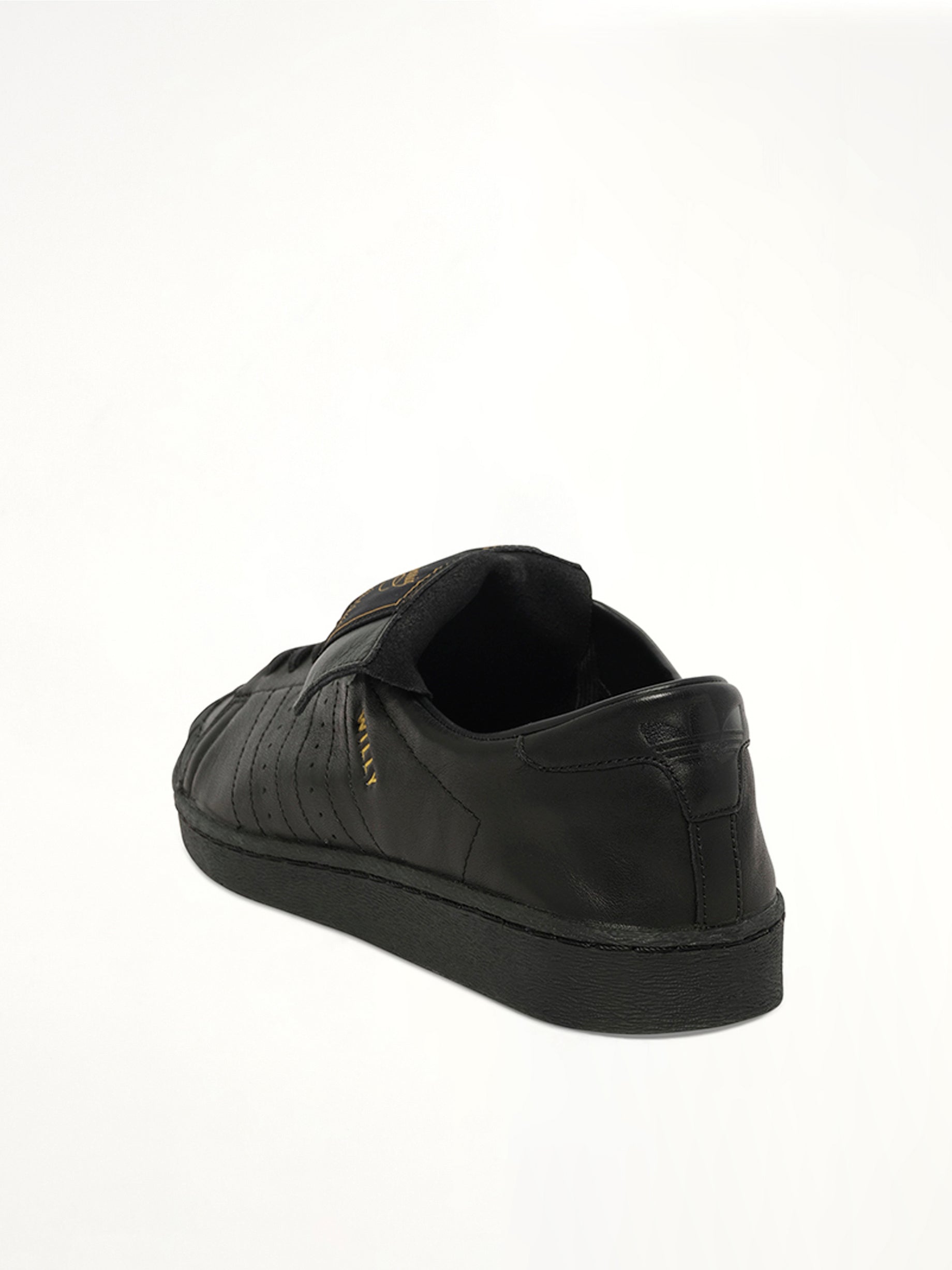 Adidas X Chavarria Jabbar Low Sneaker in Black Back View | WILLY CHAVARRIA