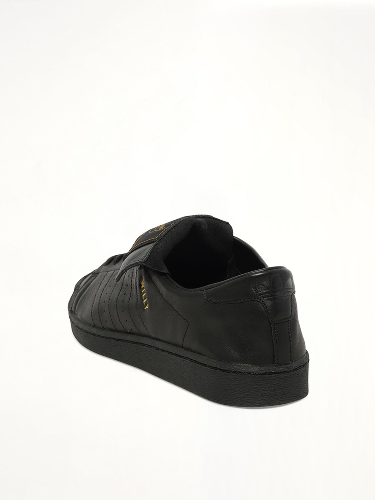 Adidas X Chavarria Jabbar Low Sneaker in Black Back View | WILLY CHAVARRIA