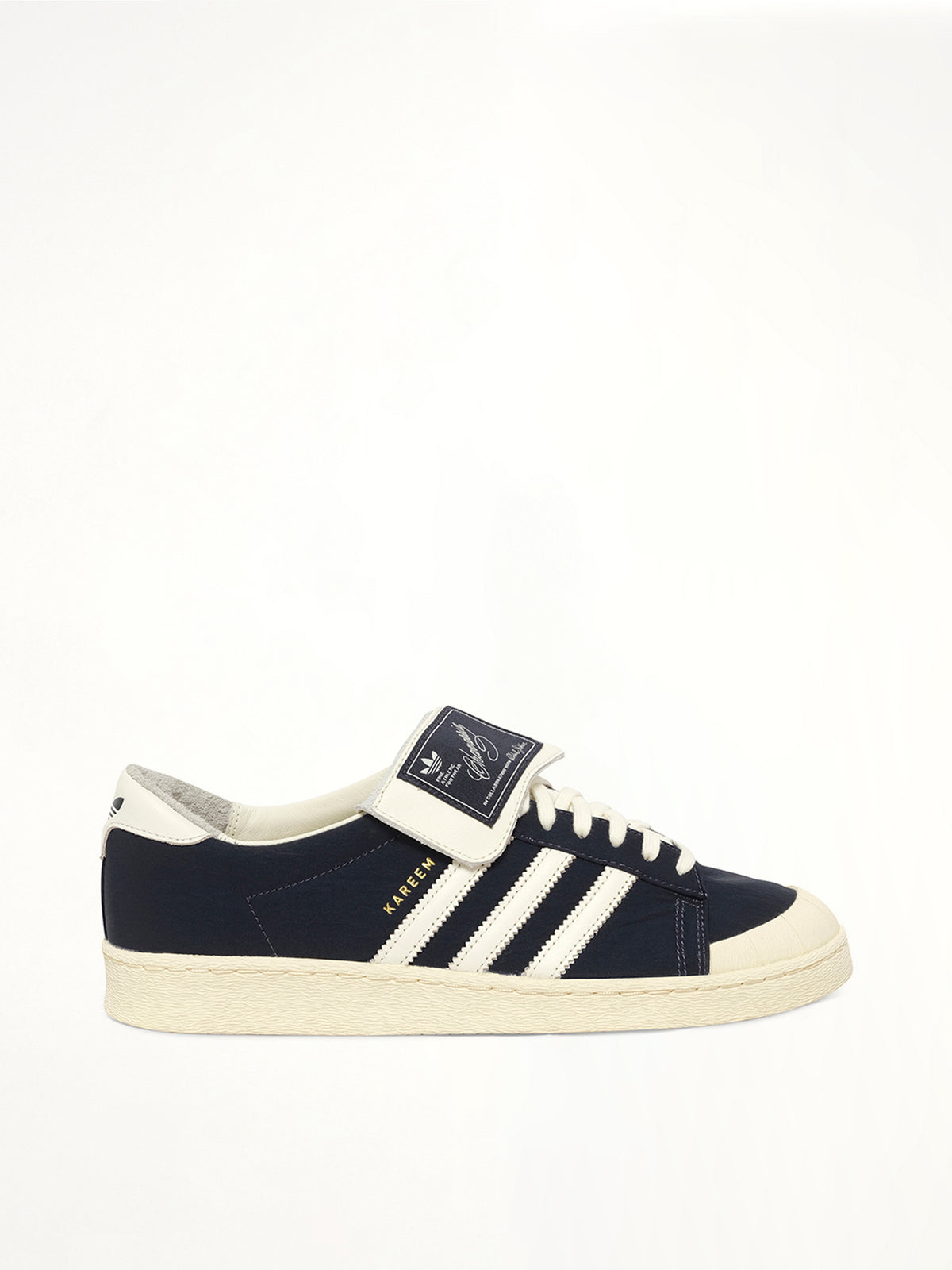 Adidas x Chavarria Jabbar Low Sneaker in Legend Ink Side View | WILLY CHAVARRIA