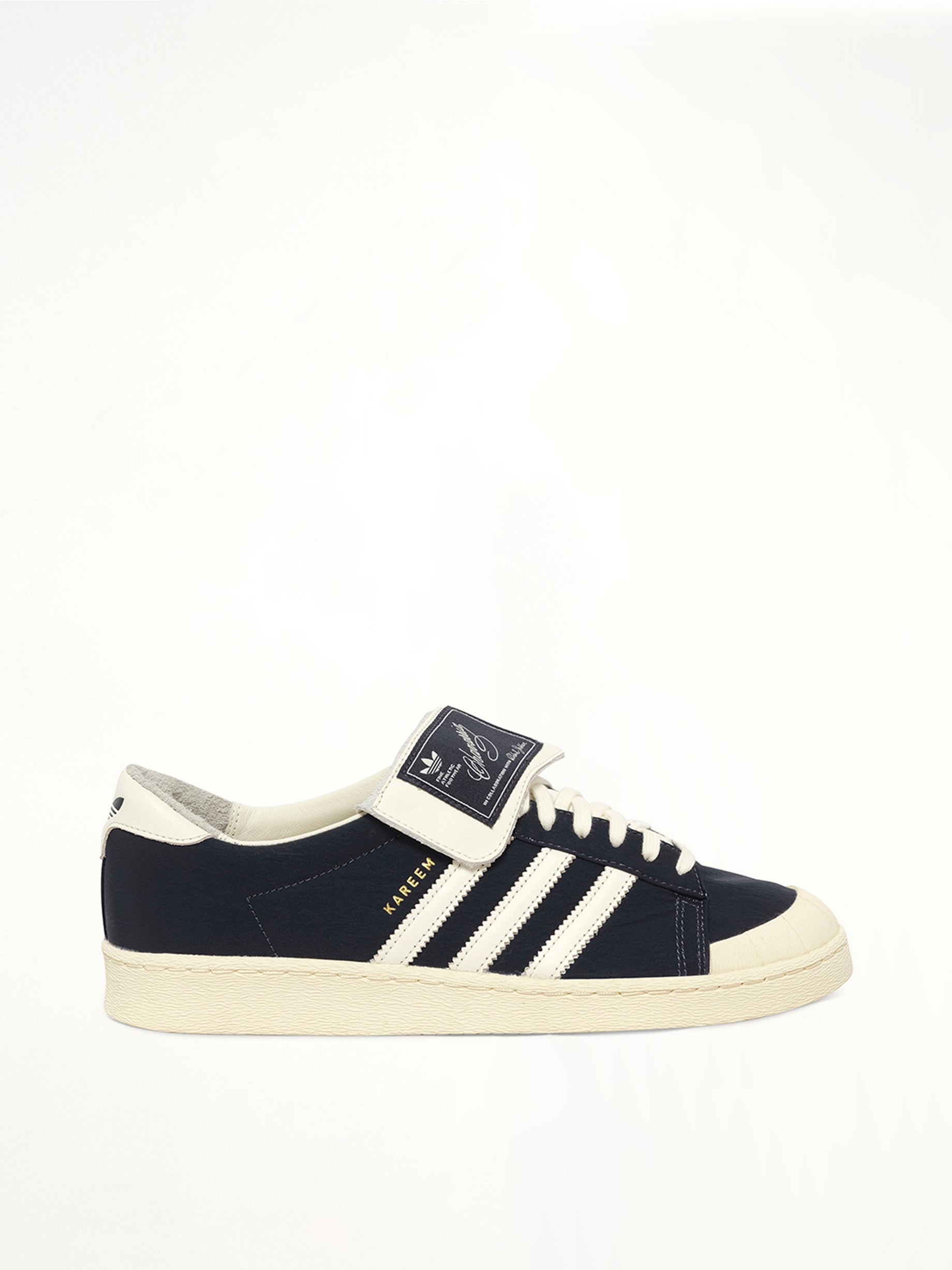 Adidas x Chavarria Jabbar Low Sneaker in Legend Ink Side View | WILLY CHAVARRIA