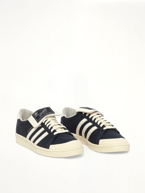 Adidas x Chavarria Jabbar Low Sneaker in Legend Ink Front View | WILLY CHAVARRIA