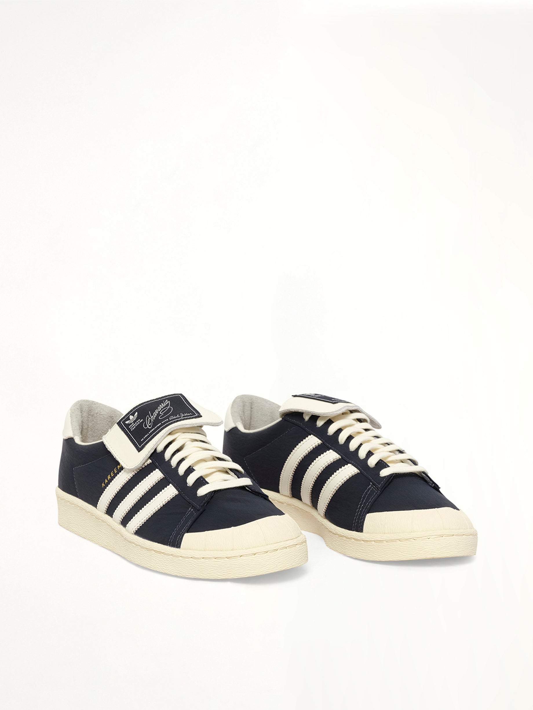 Adidas x Chavarria Jabbar Low Sneaker in Legend Ink Front View | WILLY CHAVARRIA