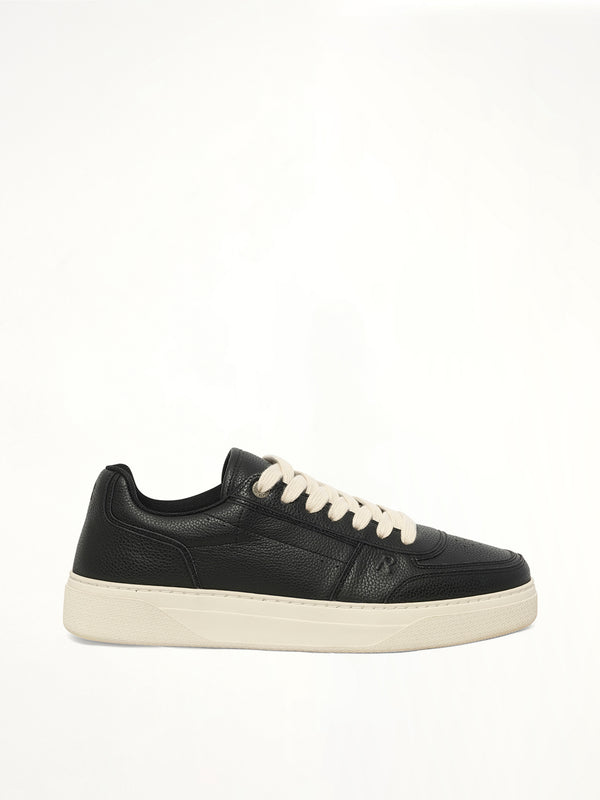Initial Sneaker in Black Side View | REPRESENT