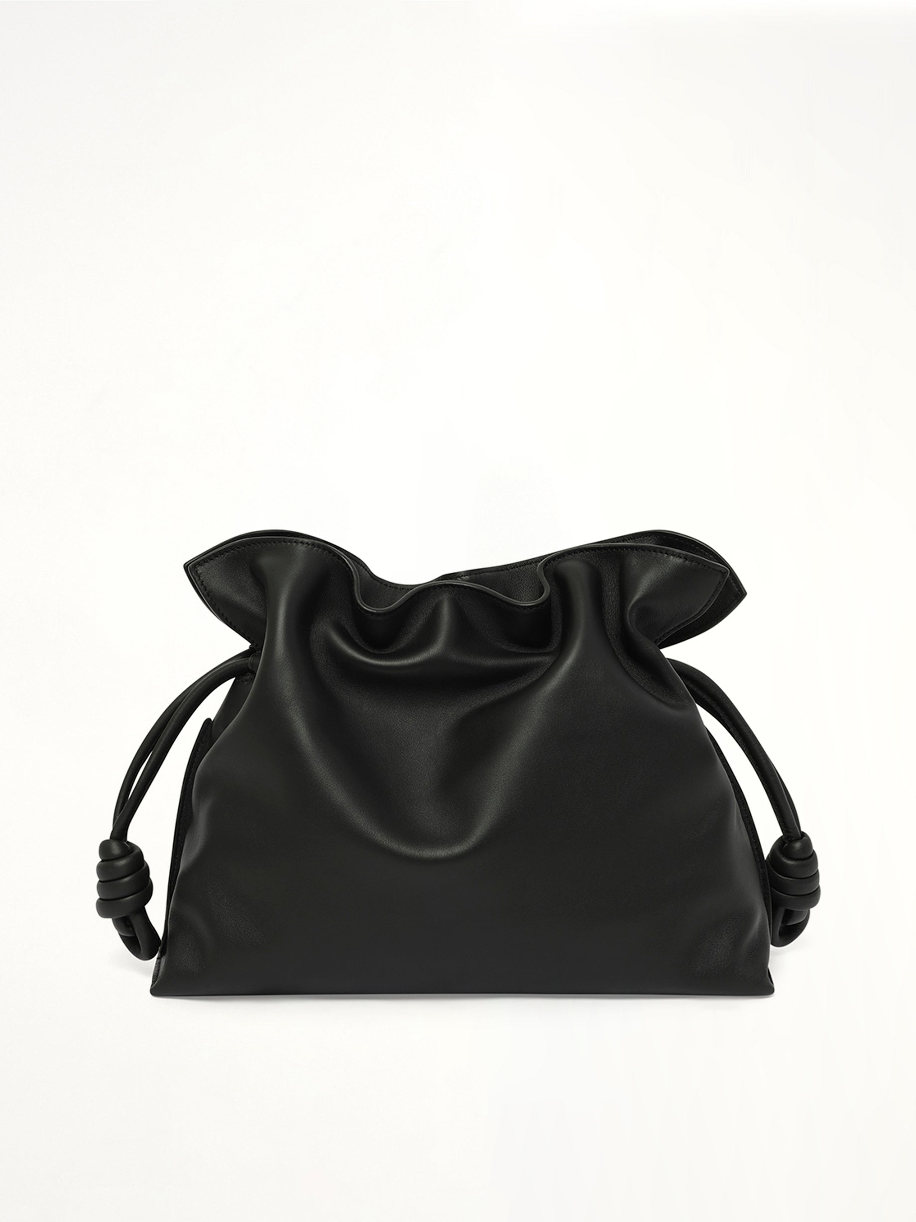 Flamenco Clutch Square in Black/Burgundy