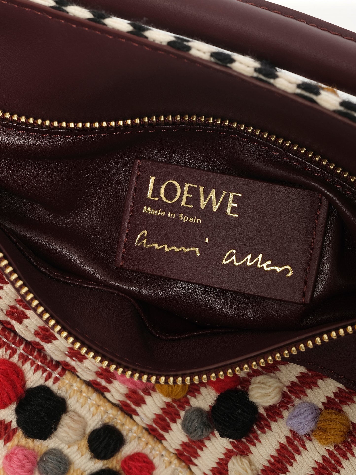 Puzzle S Dotted in Natural/Multicolor