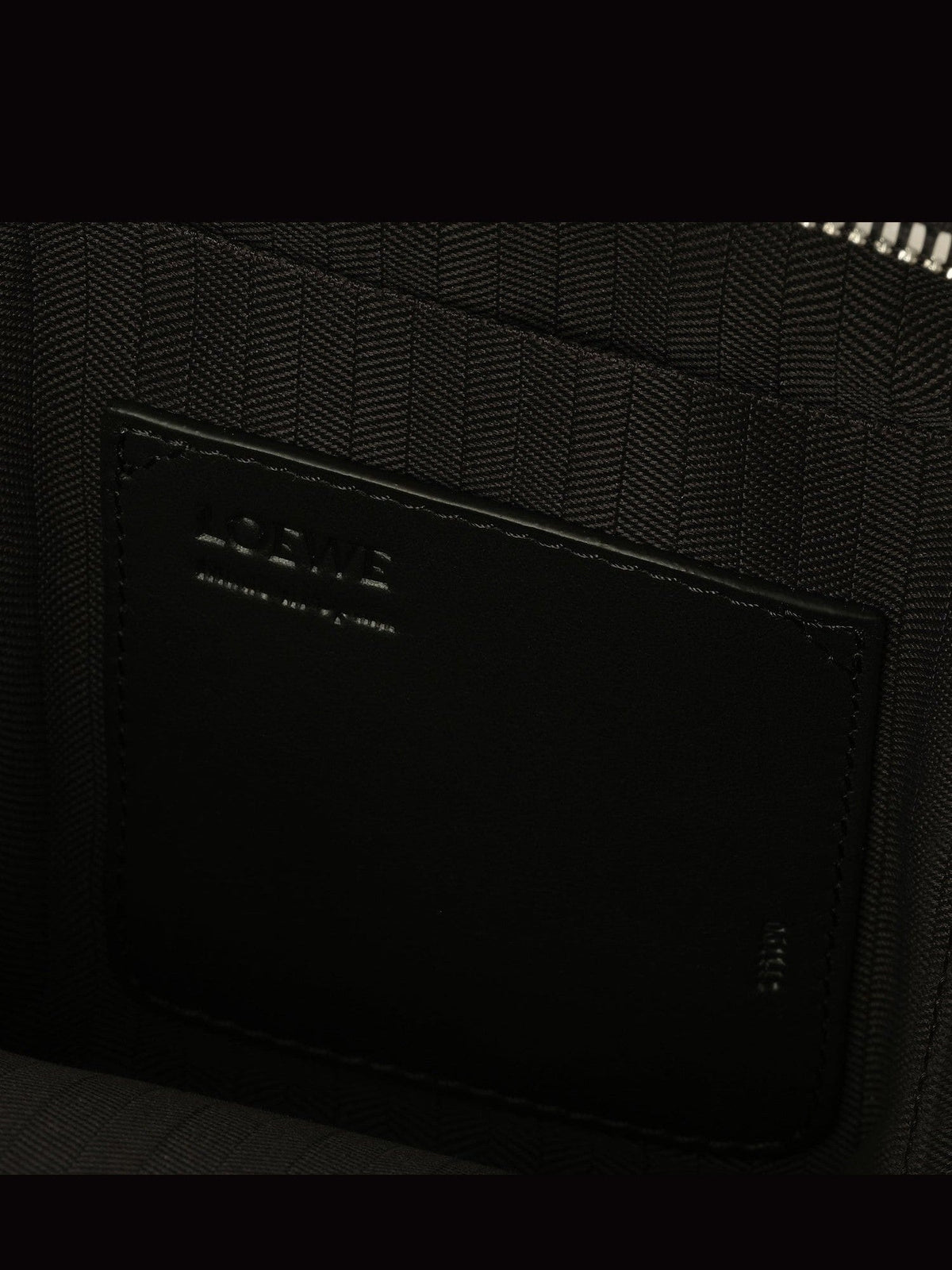 Loewe New Vertical Crossbody Pocket in Black