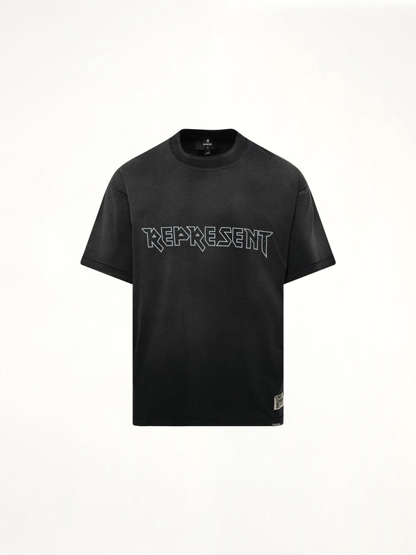 エイジドブラックのアイアンメイデン・インフィニットドリームスTシャツ