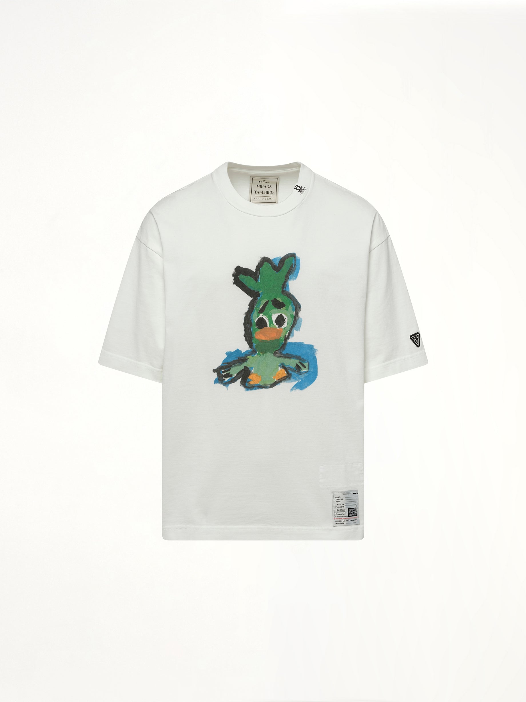 Leon Printed T-Shirt in White