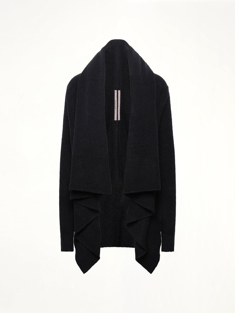 Hooded Medium Wrap in Black