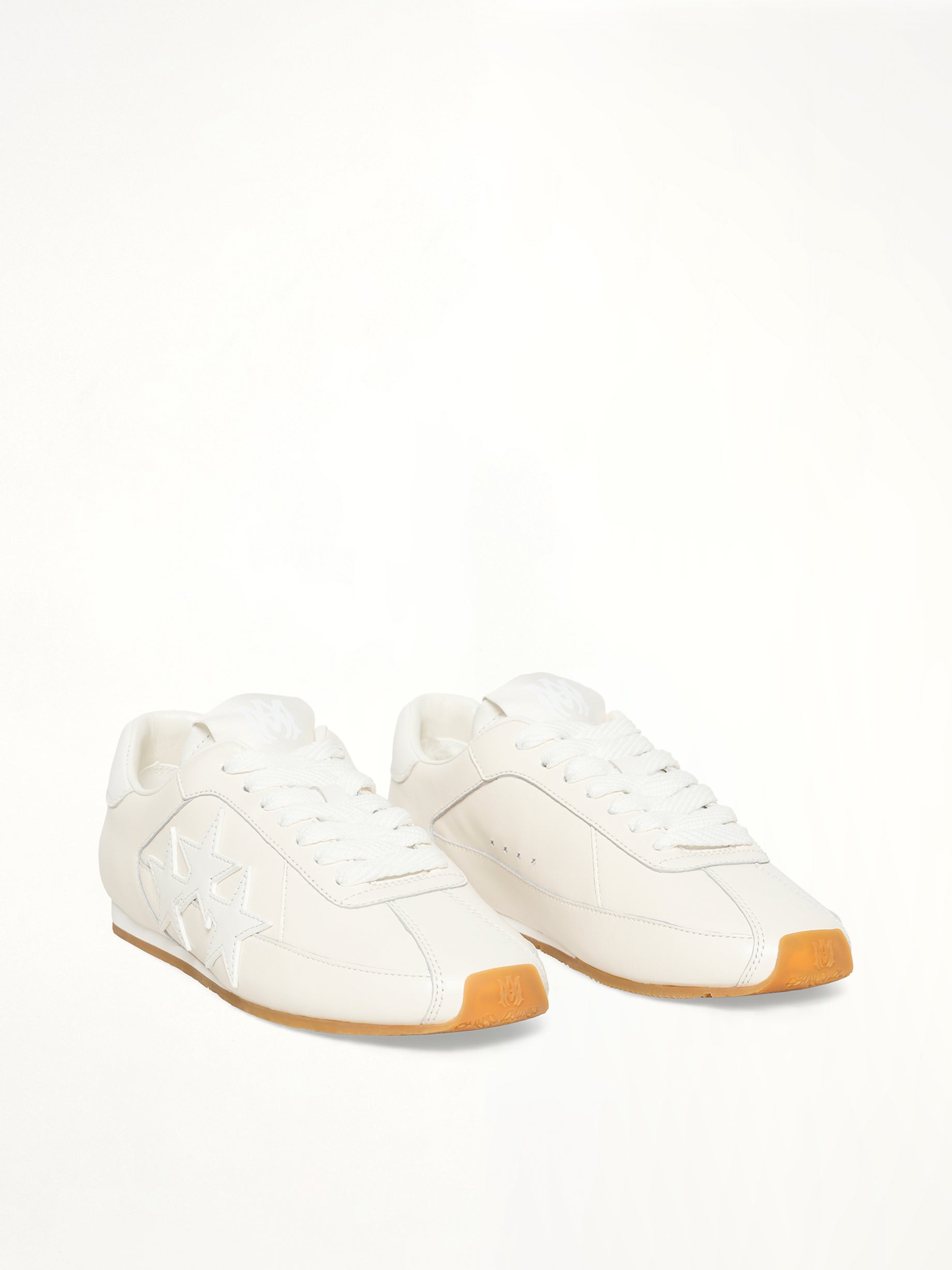 Pacific Slim Sneaker in Birch Front View | AMIRI