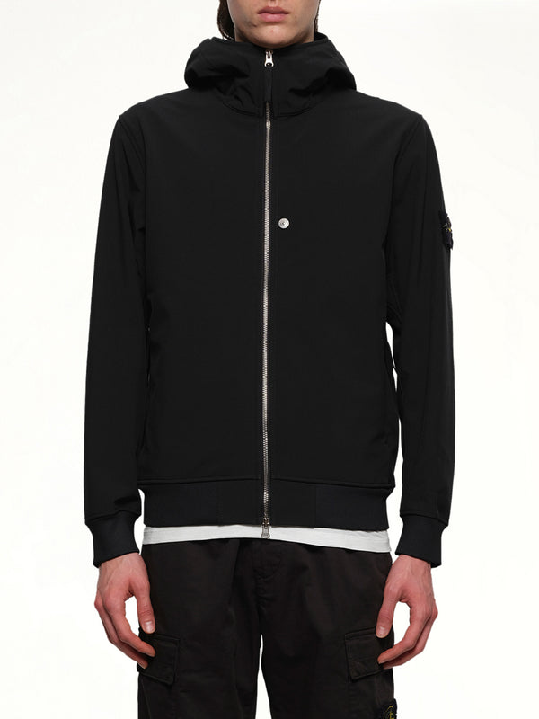 Q100004 Light Outerwear Jacket in Black