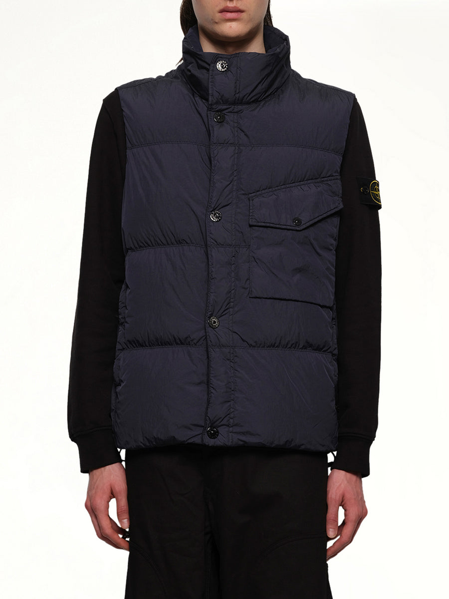 G10000 Puffer Gilet in Navy Blue