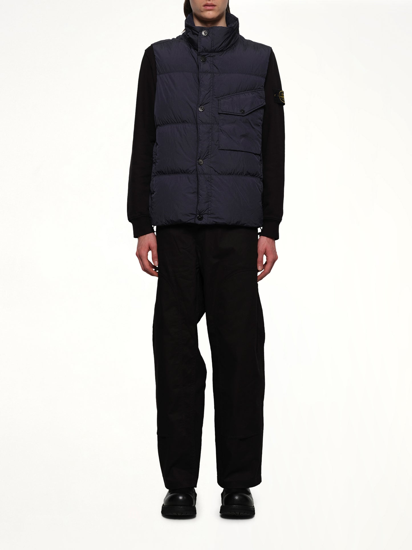 G10000 Puffer Gilet in Navy Blue