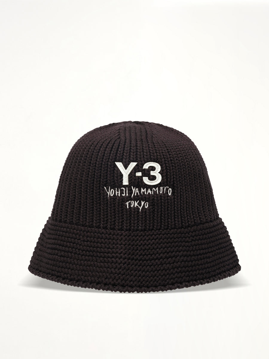Knitted Hat in Black