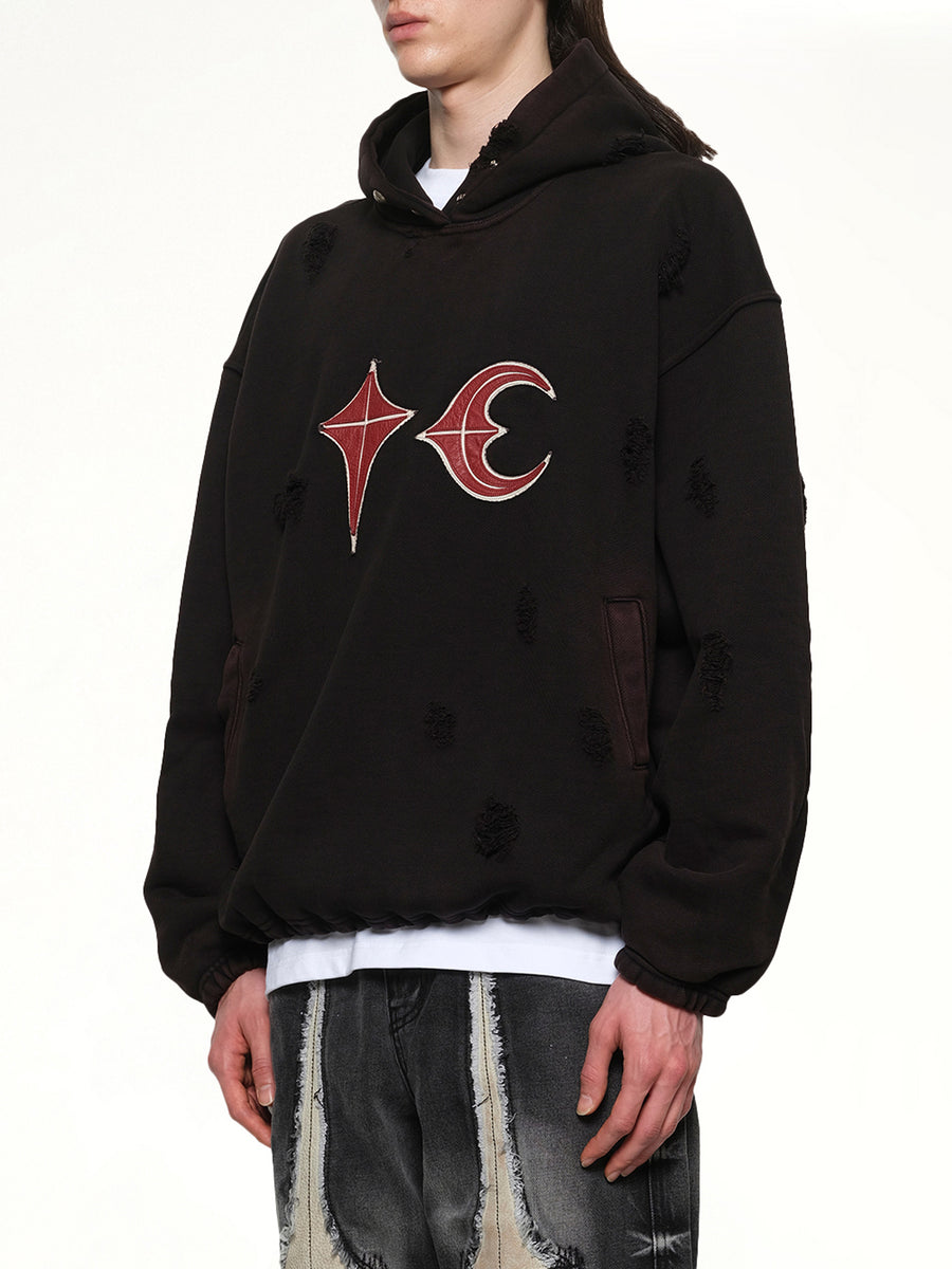 Rock Hoodie in Black