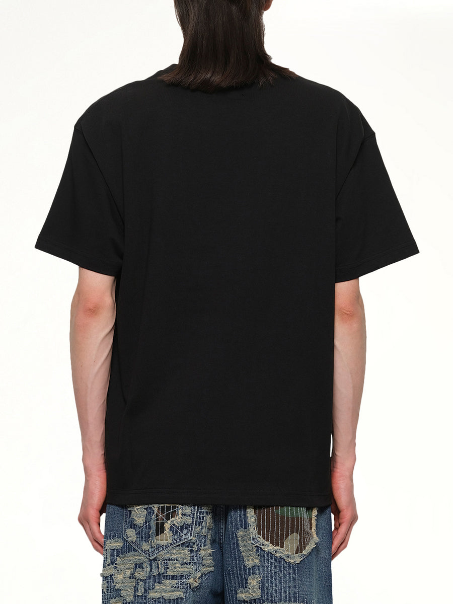 Dragon Chopper T-Shirt in Black