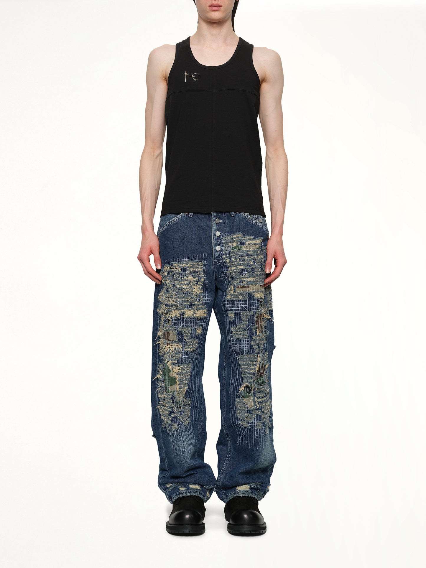 TC Tank Top in Black