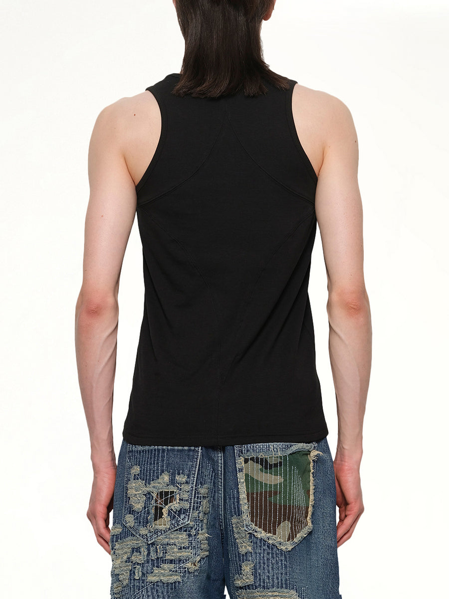 TC Tank Top in Black