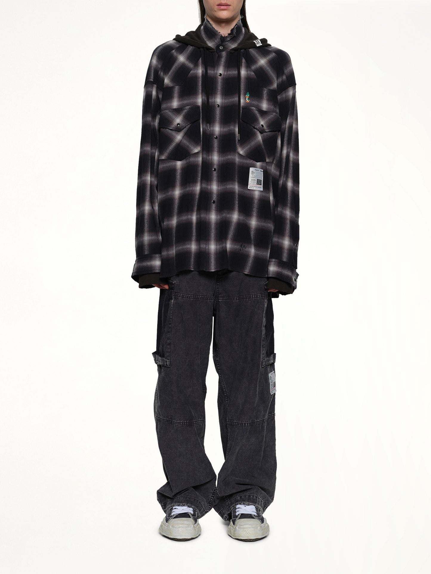 Sweat Hoodie LS Shirt in Black