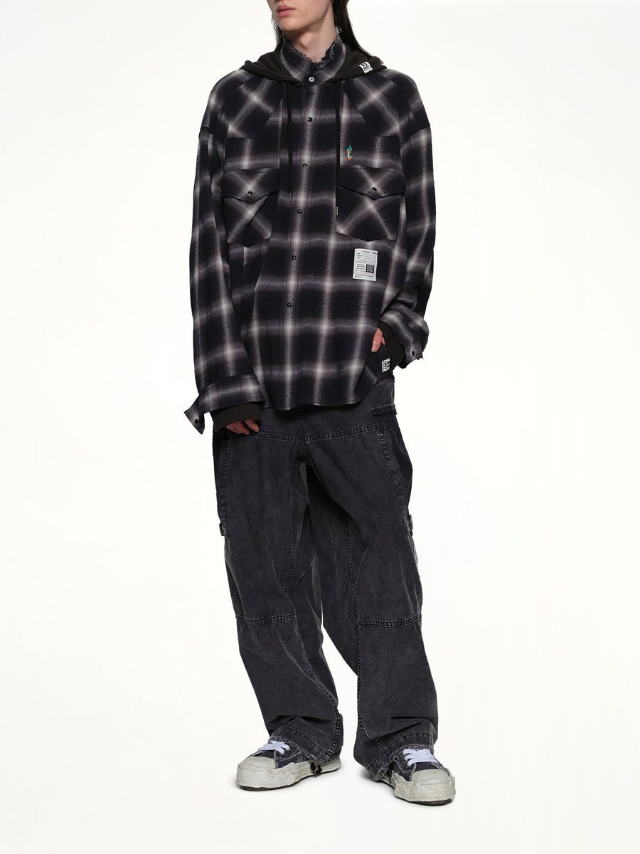 Sweat Hoodie LS Shirt in Black