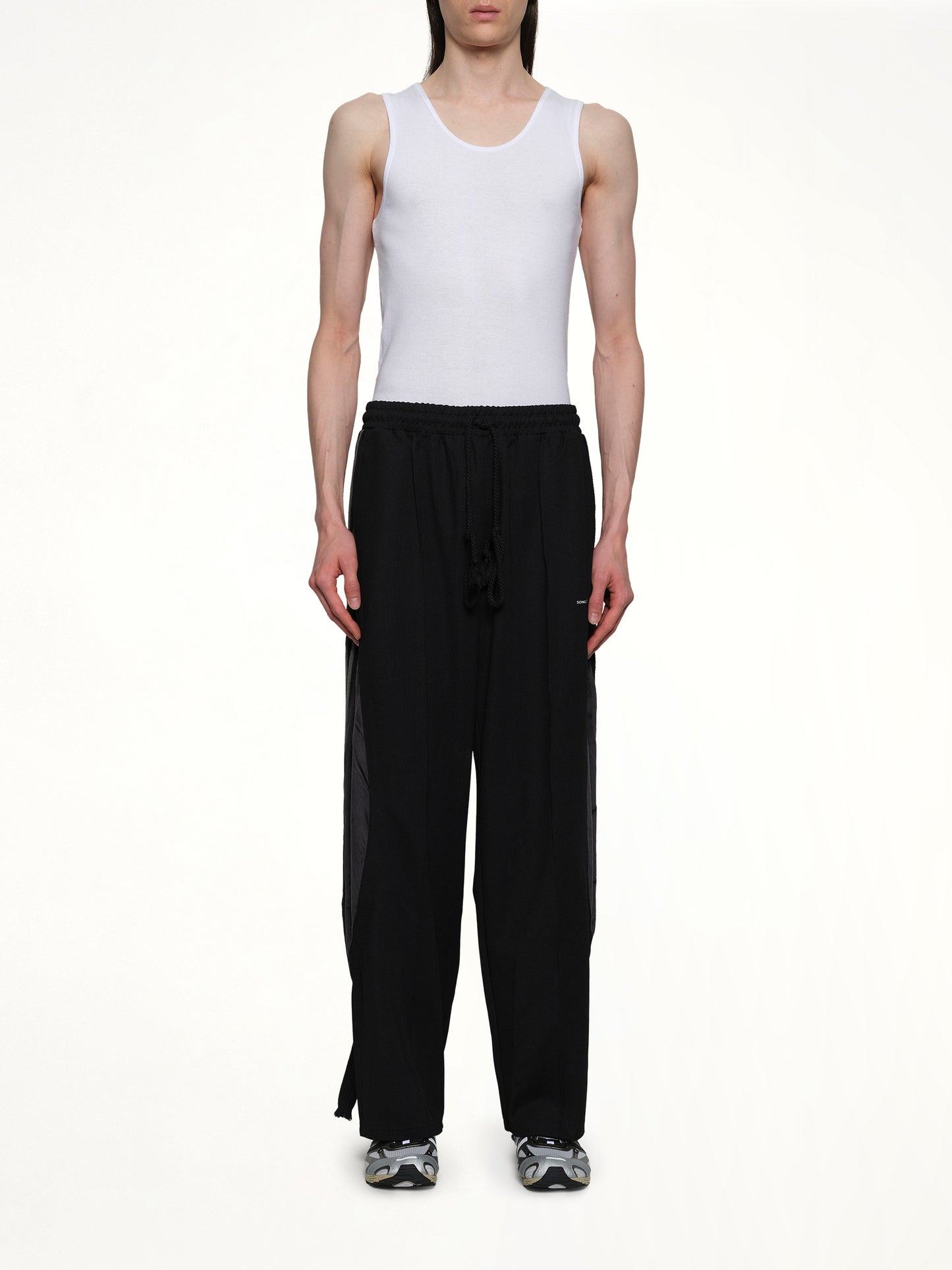 3 Stripe Track Pants in Black