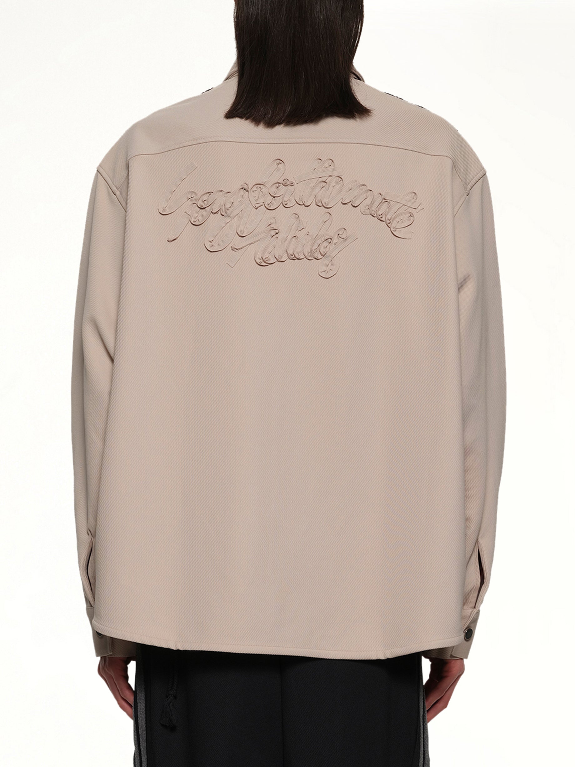 3 Stripe Shirt in Stone Khaki