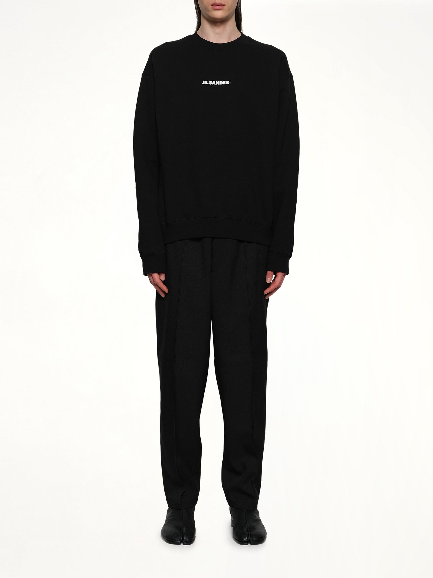 Plus Sweatshirt in Black