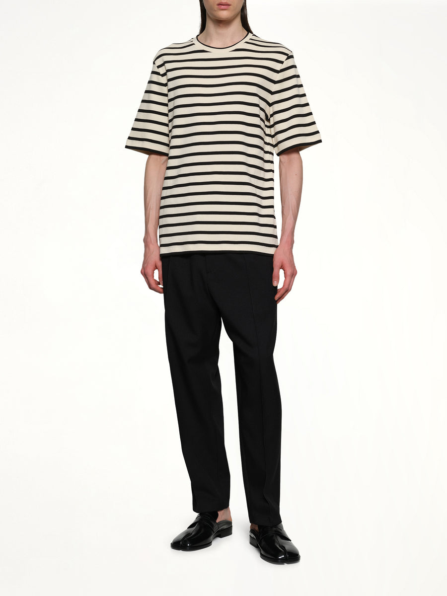 Logo T-Shirt in Open Grey