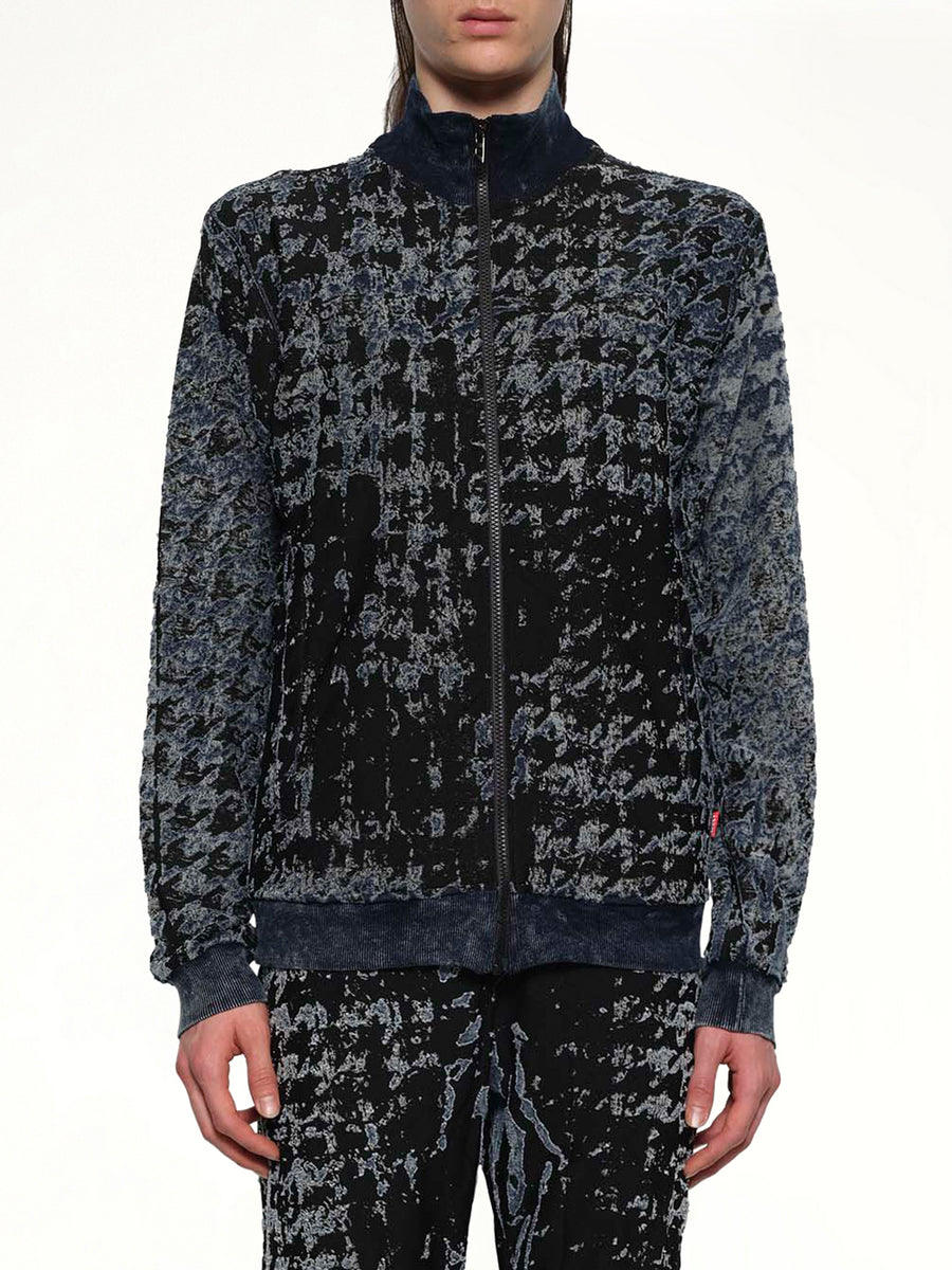 S-CORR Track Jacket in Black
