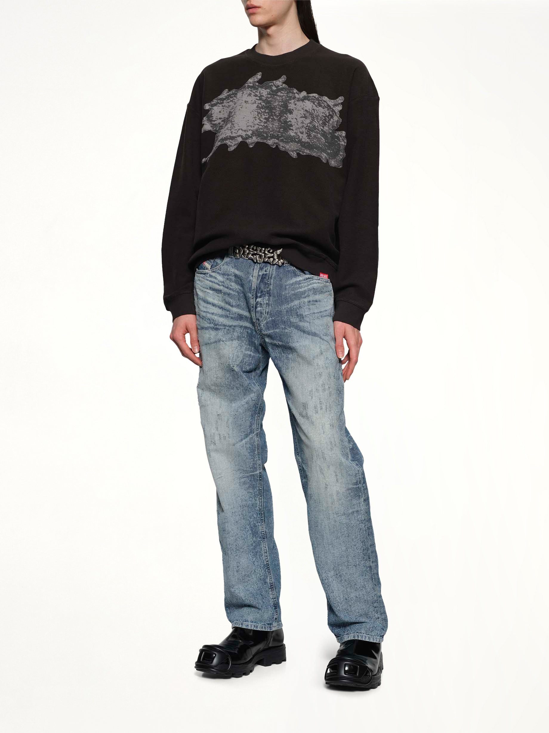S-VALENTIN-JMBV Sweatshirt in Grey