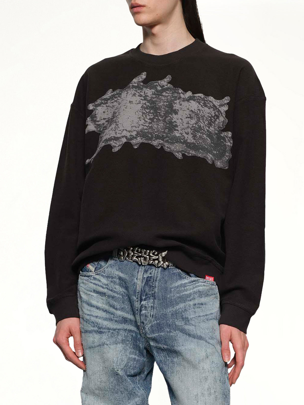 S-VALENTIN-JMBV Sweatshirt in Grey