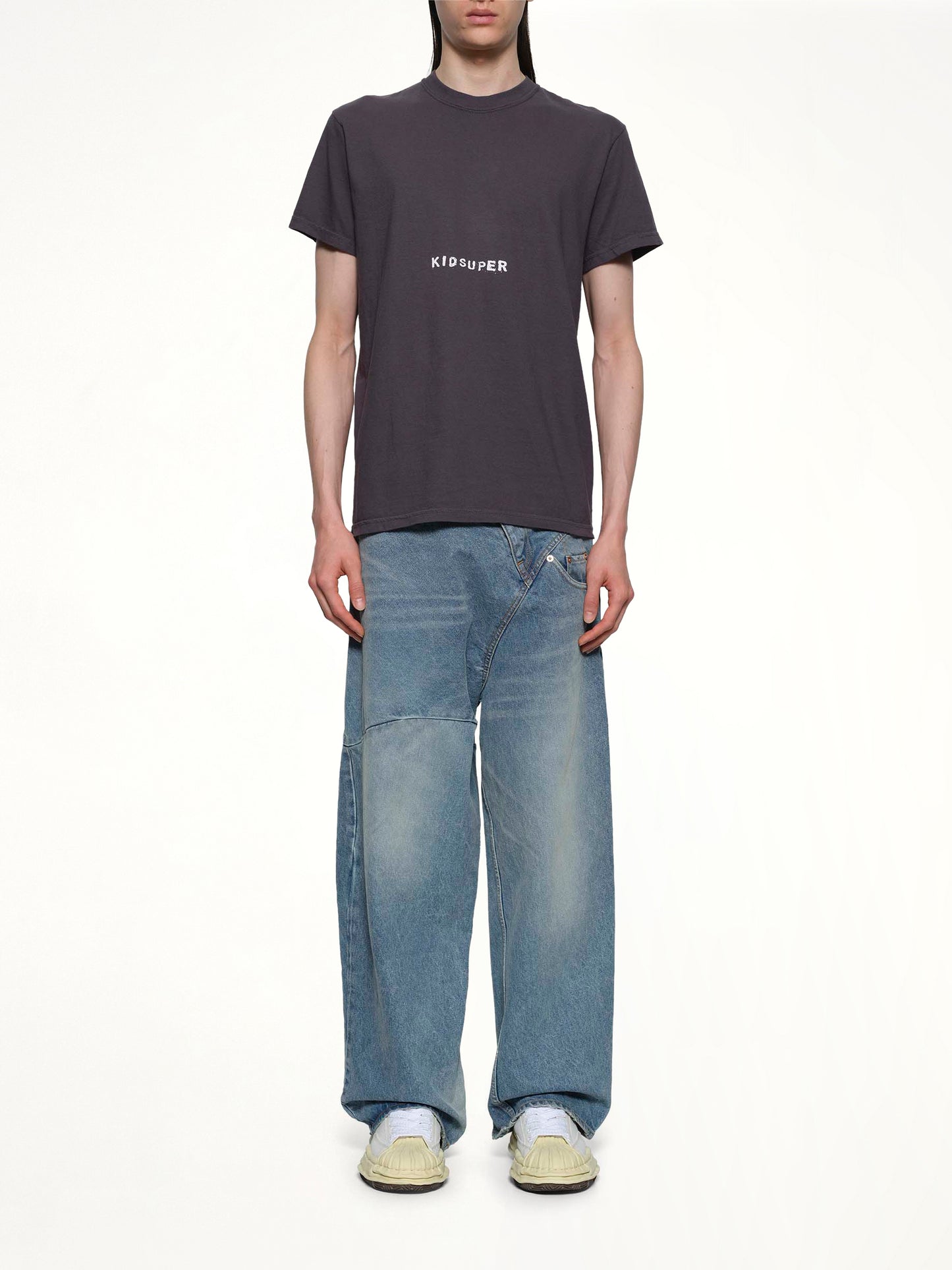 KID SUPER Logo T-Shirt in Black