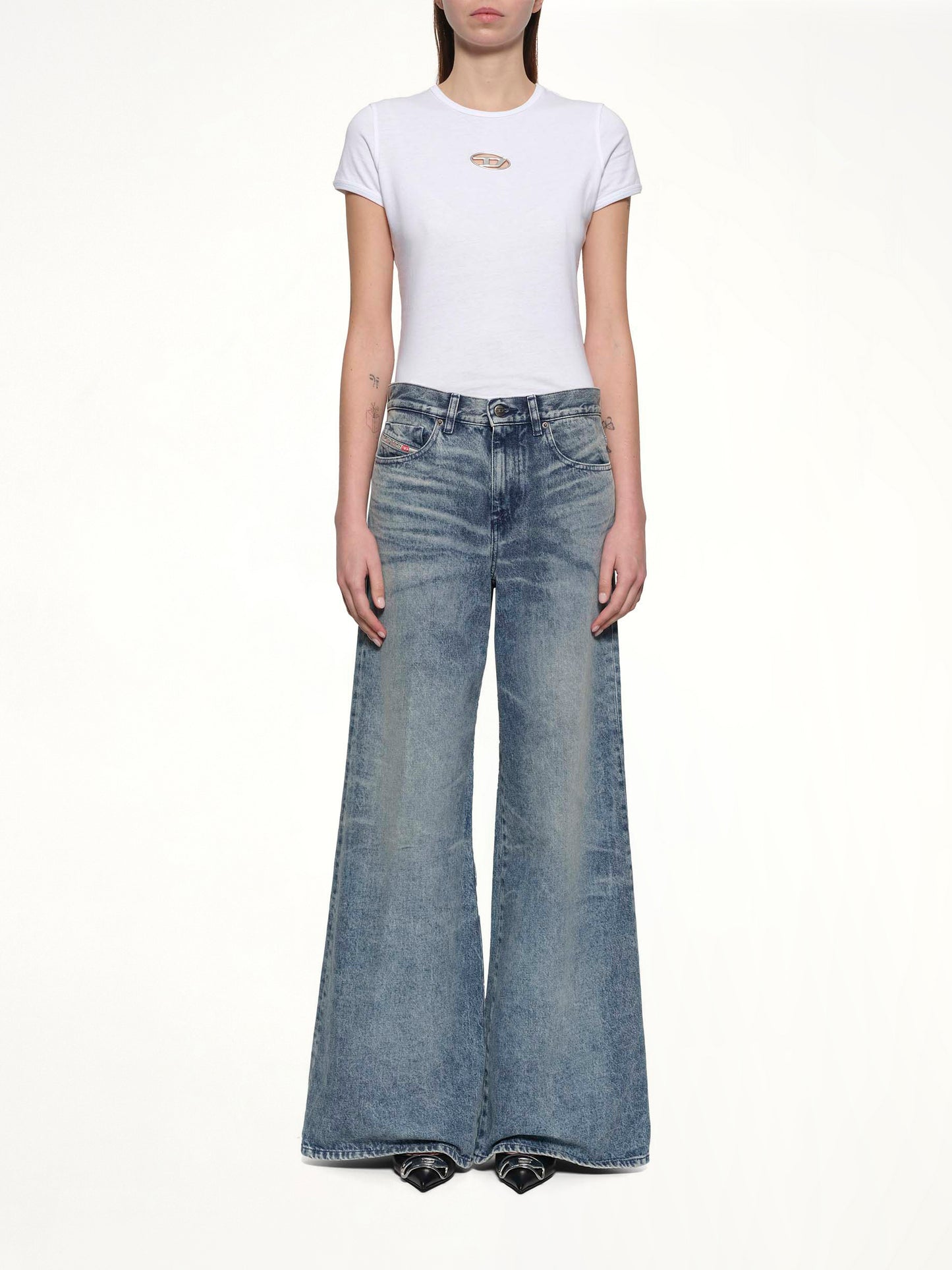 1978 D-AKEMI-FSH Wide Jeans in Blue