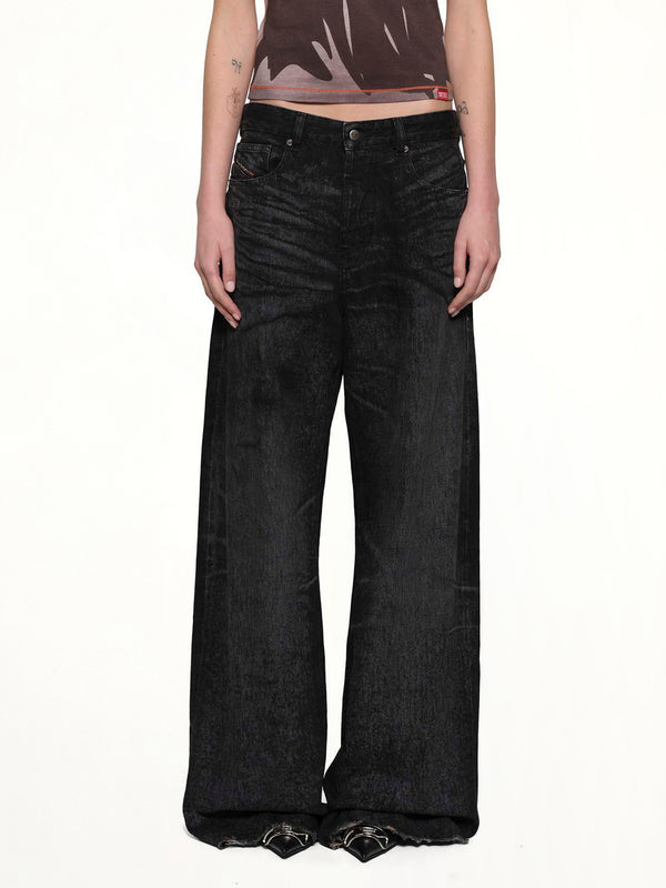 1996 D-SIRE-FSH1 Wide Jeans in Black
