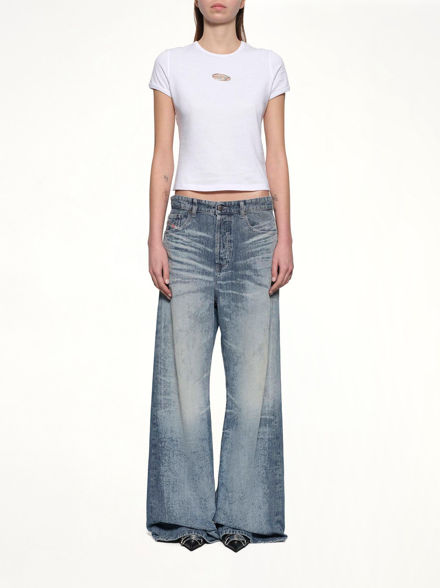 1996 D-SIRE-FSH Wide Jeans in Blue