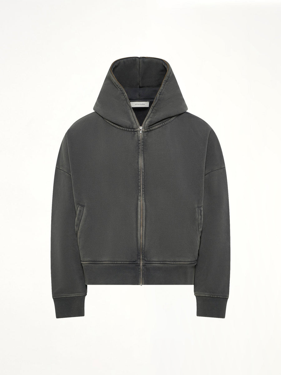 Eternal Zip in Washed Black