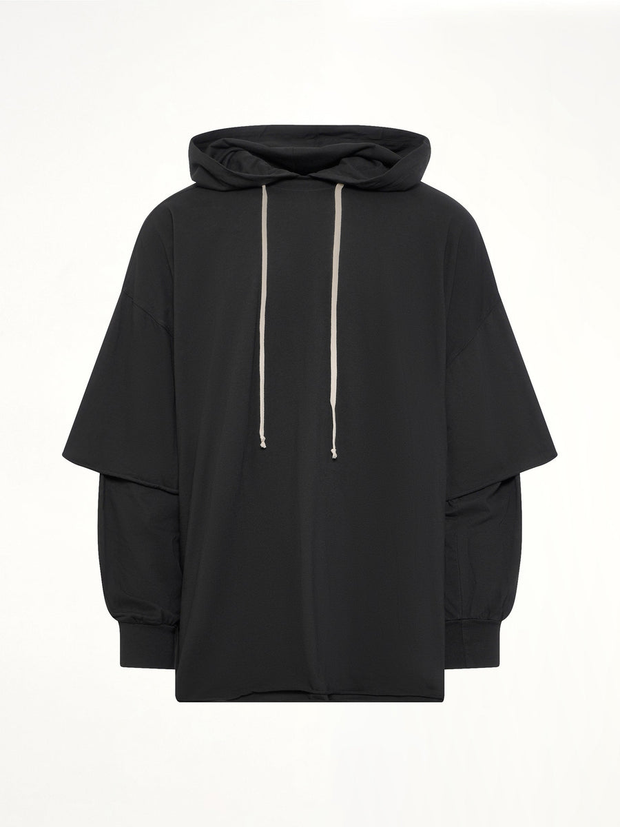 Tommy Hustler Hoodie in Black