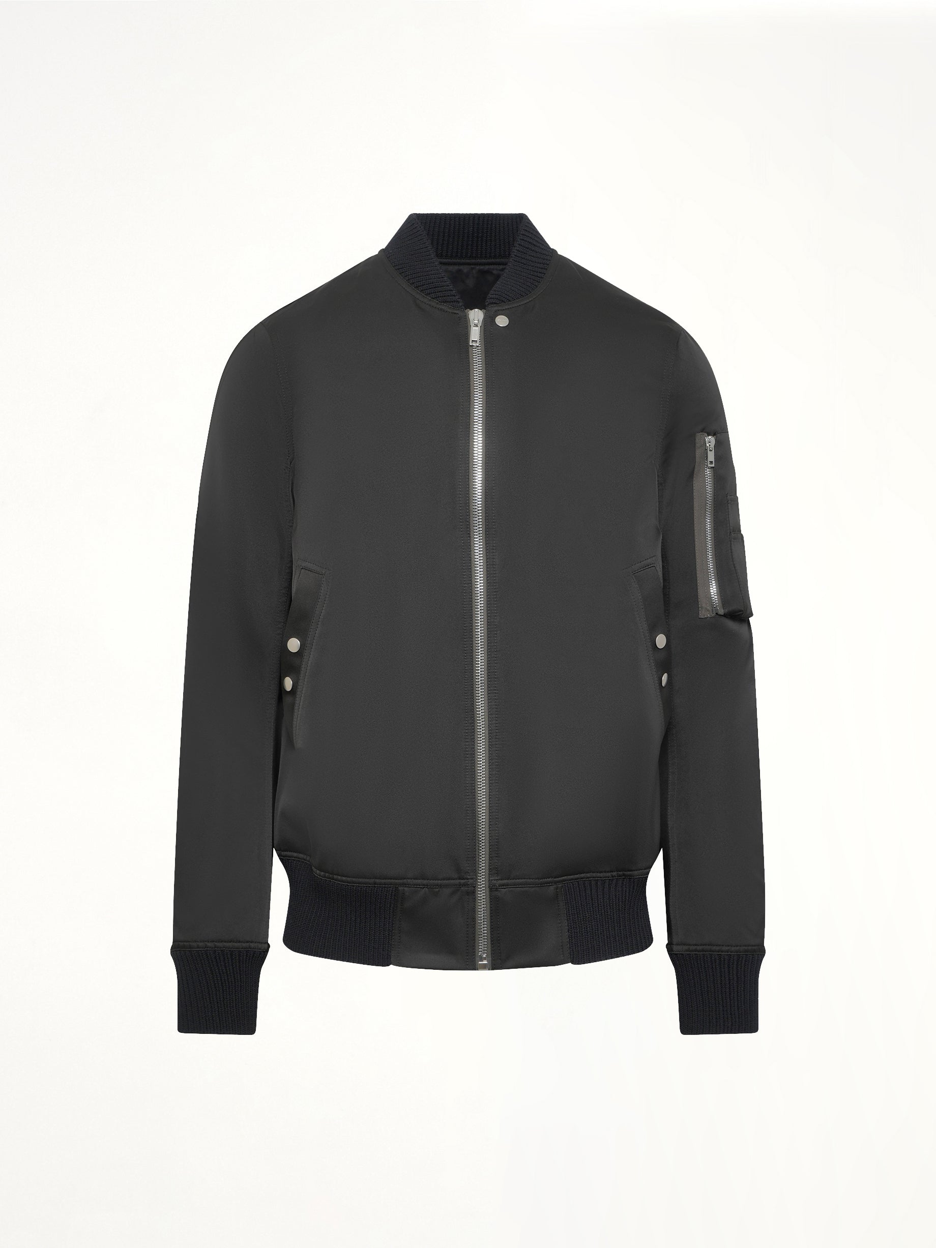 Classic Flight Jacket in Black