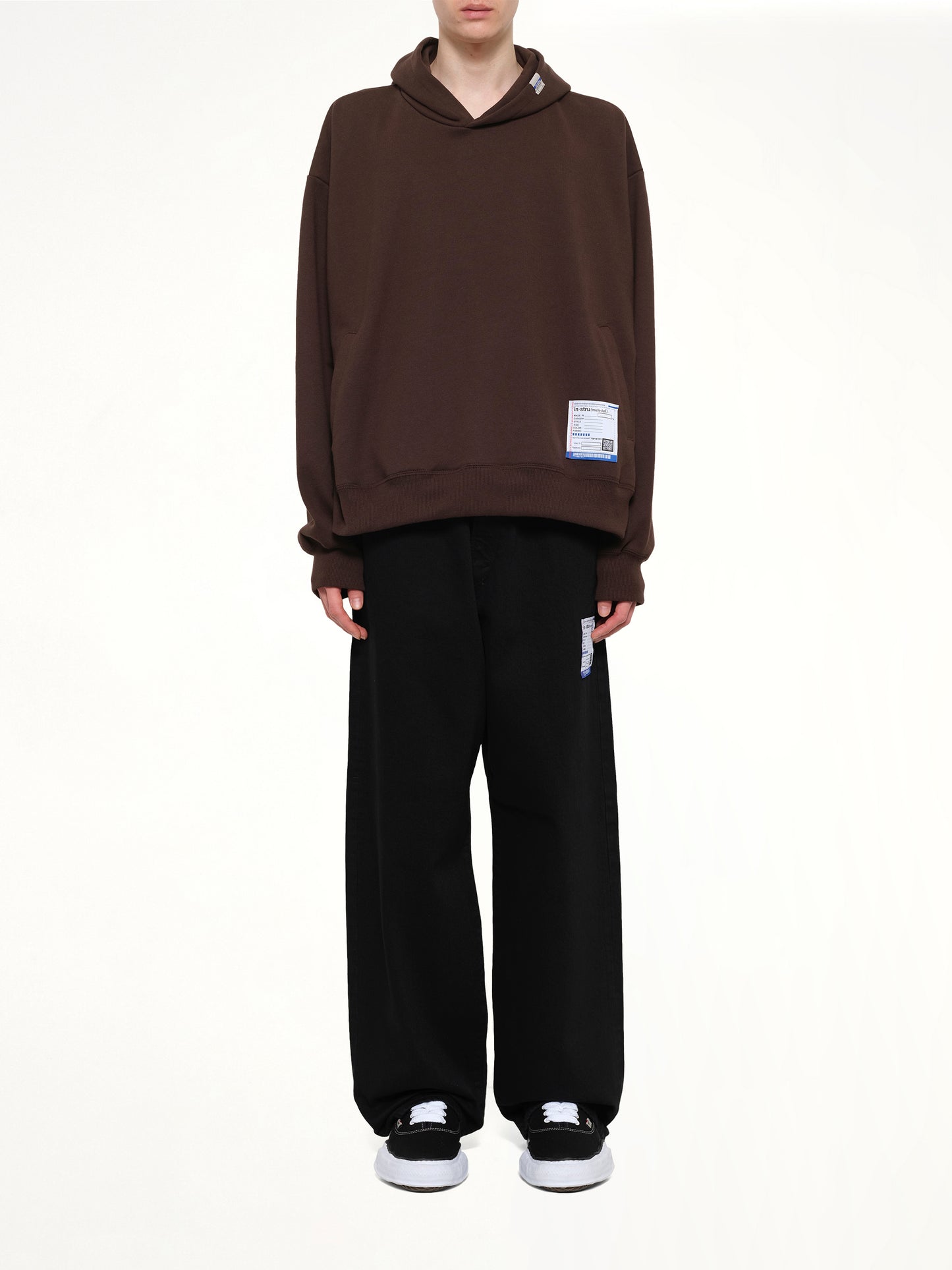 Instrumental Heavy Weight Hoodie in Brown