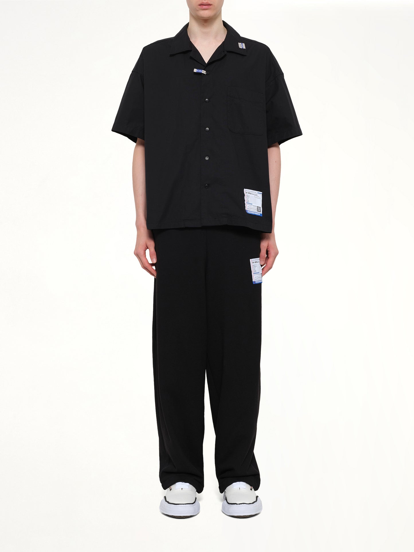 Instrumental High Density OX Shirts in Black