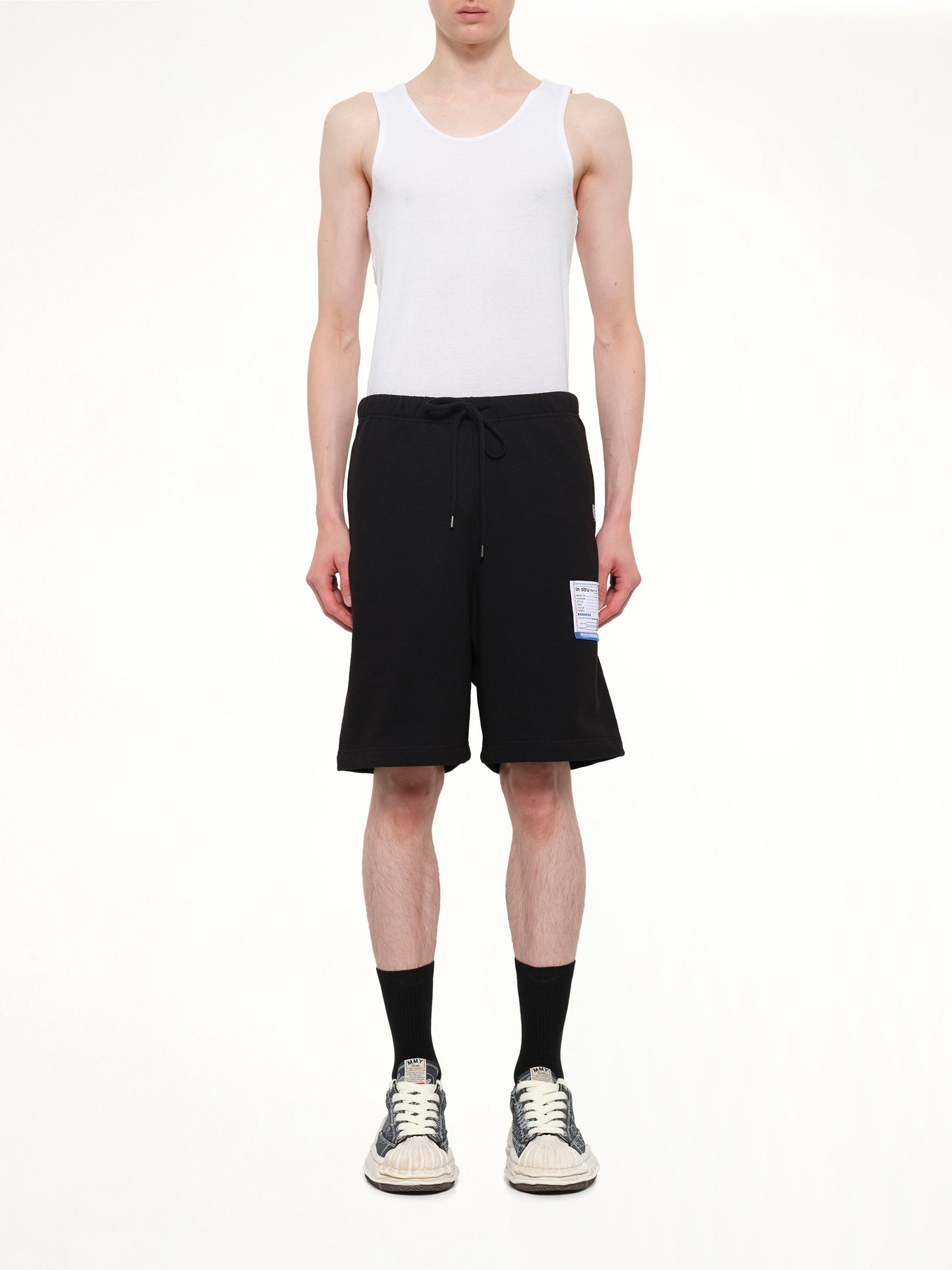 Instrumental Heavy Weight Easy Shorts in Black