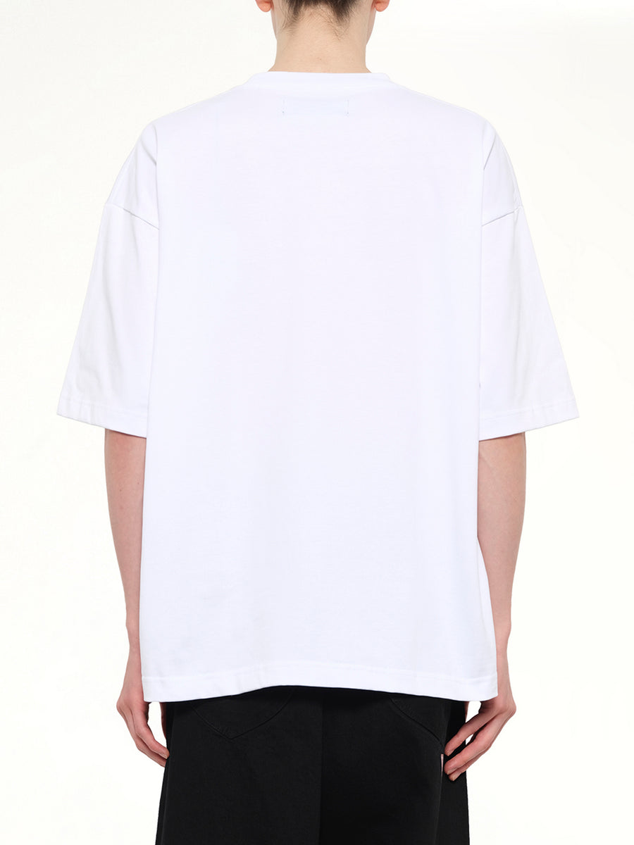 Instrumental Heavy Weight Pocket T-Shirt in White