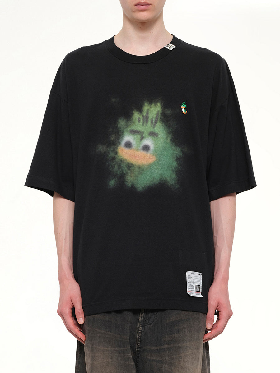 Leon Printed T-Shirt in Black