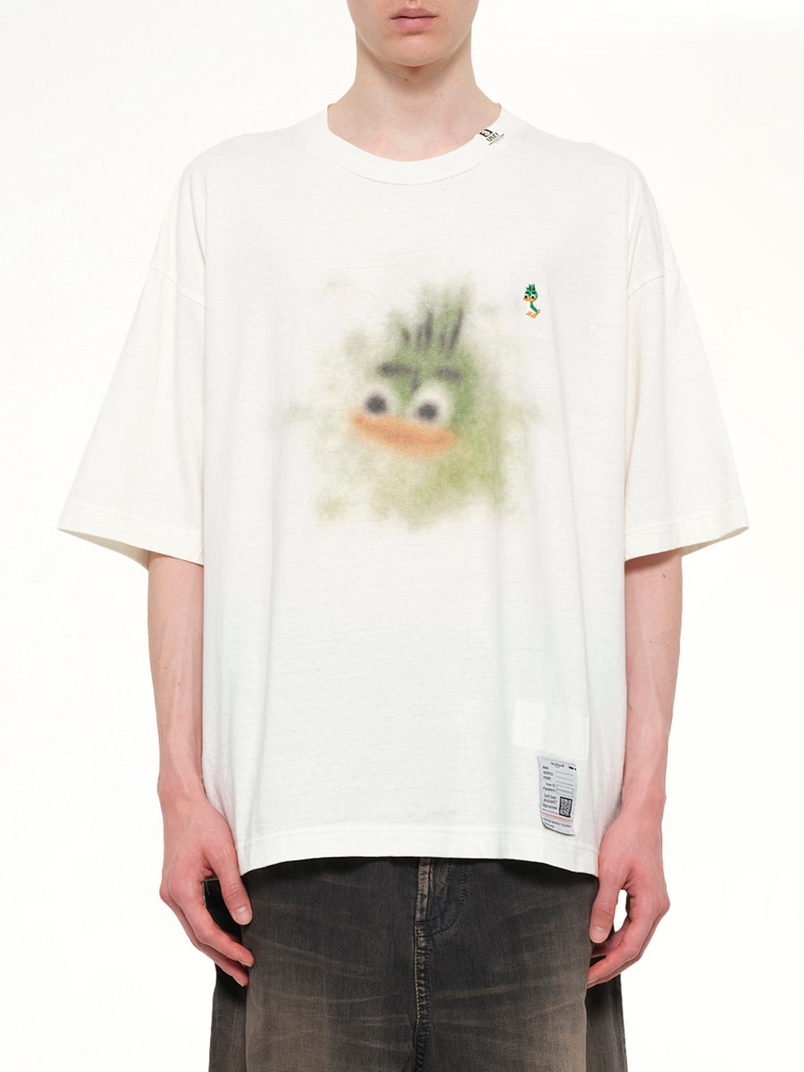 Leon Printed T-Shirt in White