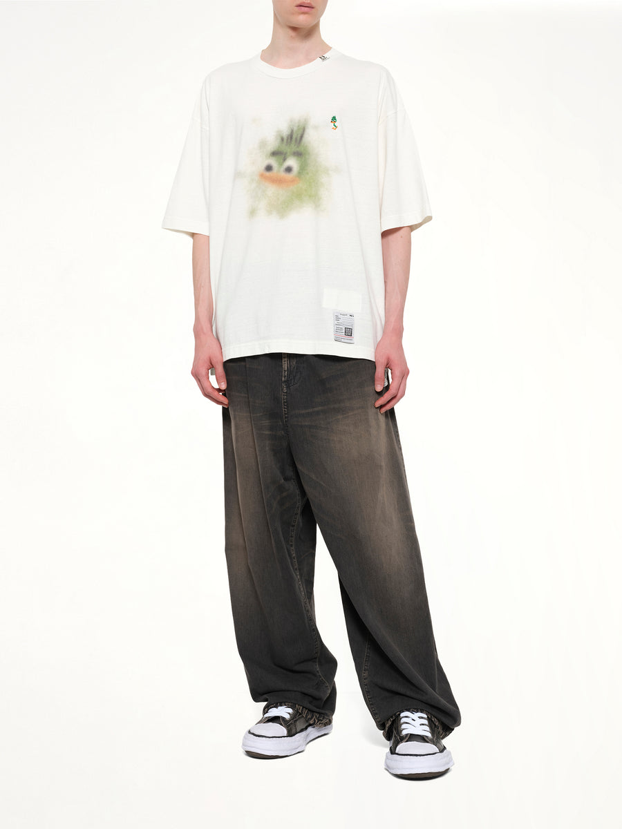 Leon Printed T-Shirt in White